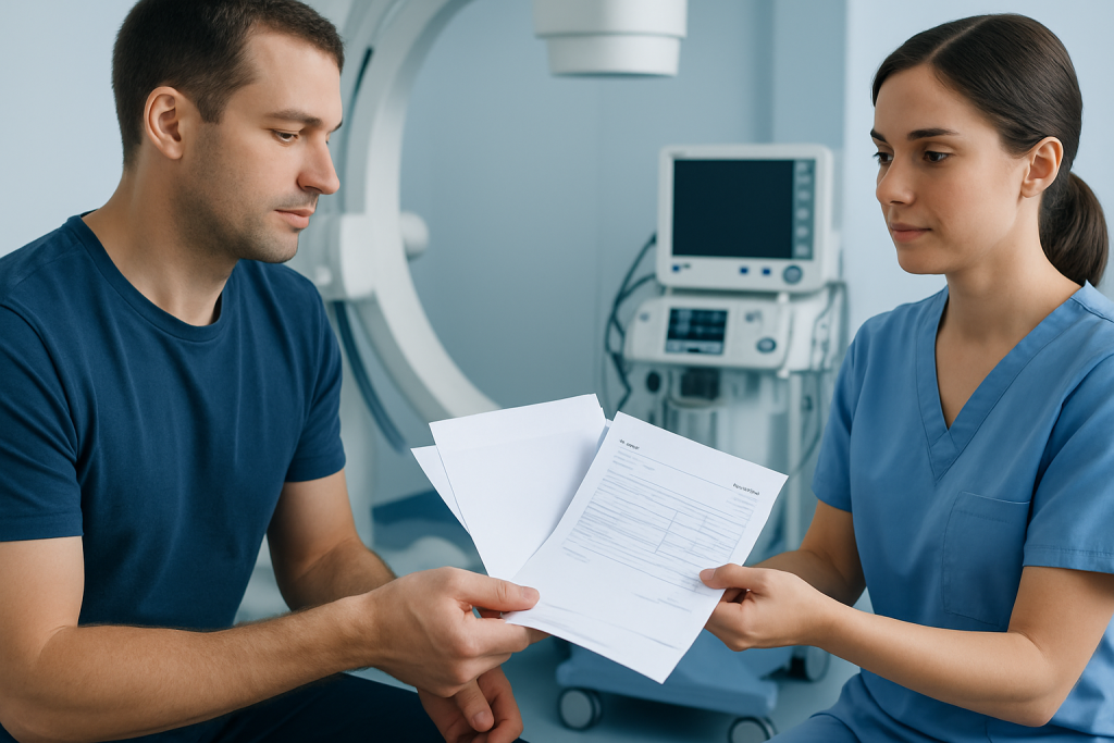 What financial documents you should request — invoice, receipt, and medical documents after payment