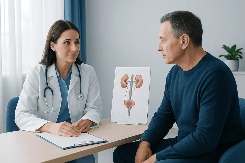 What happens before and during the procedure — ureteroscopy for kidney stones