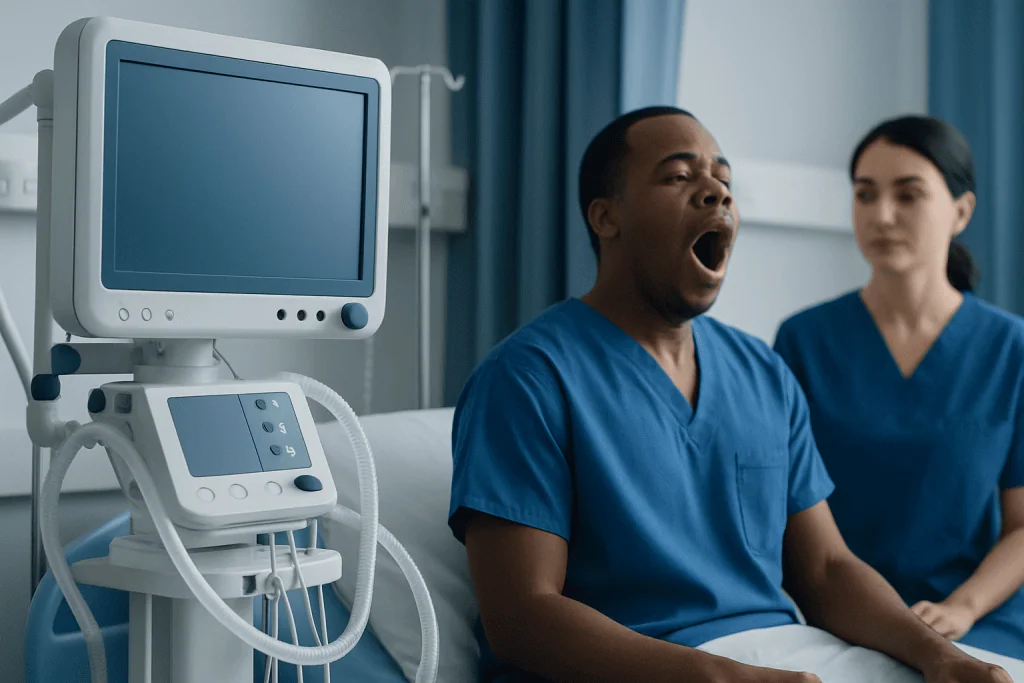 What happens during a yawn — why do we yawn