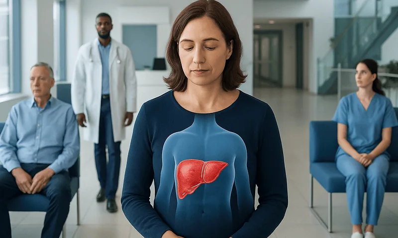 Medical consultation on liver health with a focus on hepatomegaly at Acibadem Hospitals.