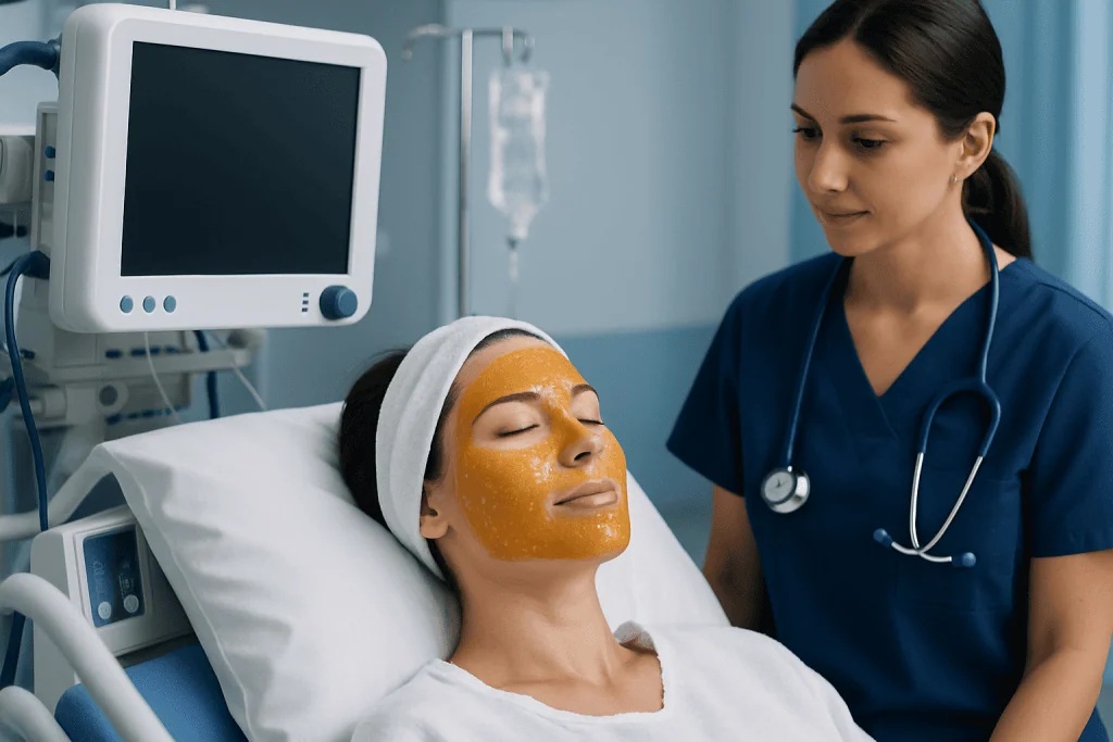 What Honey May Do for the Skin — face mask using honey