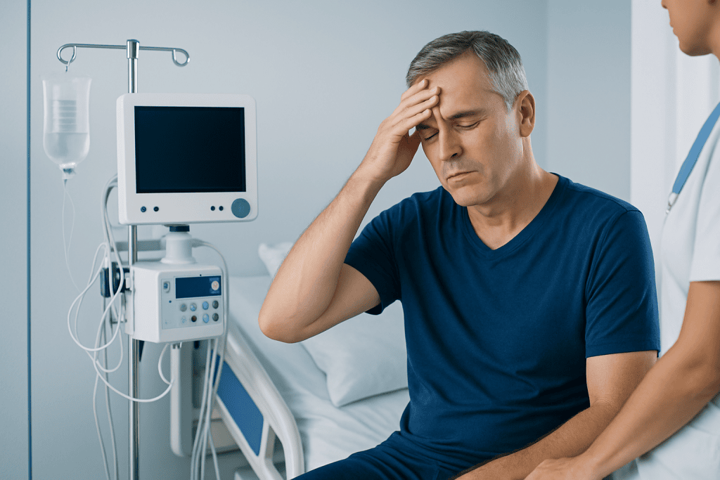 What hot flashes in men feel like — hot flashes in men