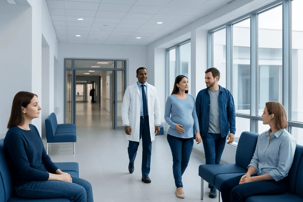 Gnrh Hormone: What Patients Need to Know 1 Patients waiting and consulting with doctors at Acibadem Hospital.