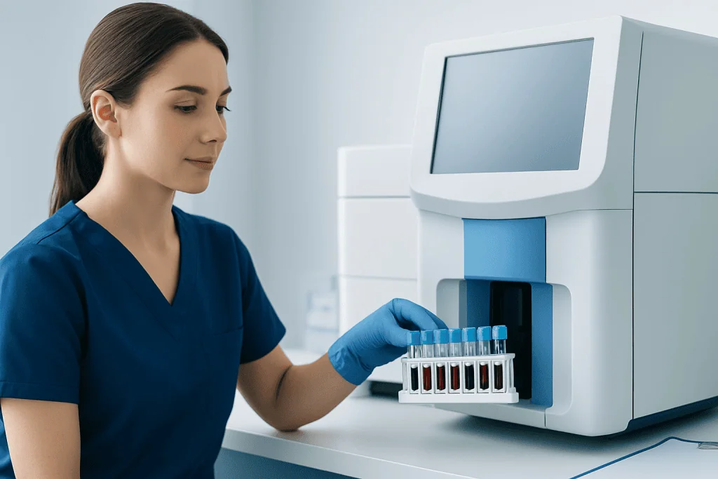 What is included in the test — complete blood count haemogram