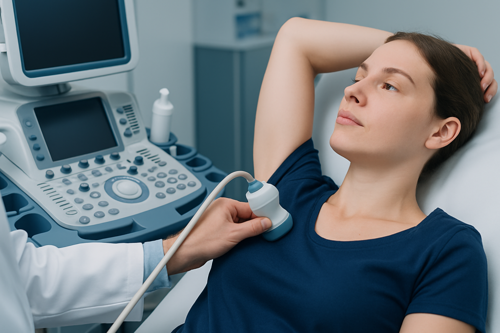 What is normal and what swelling may feel like — lymph glands in the armpits