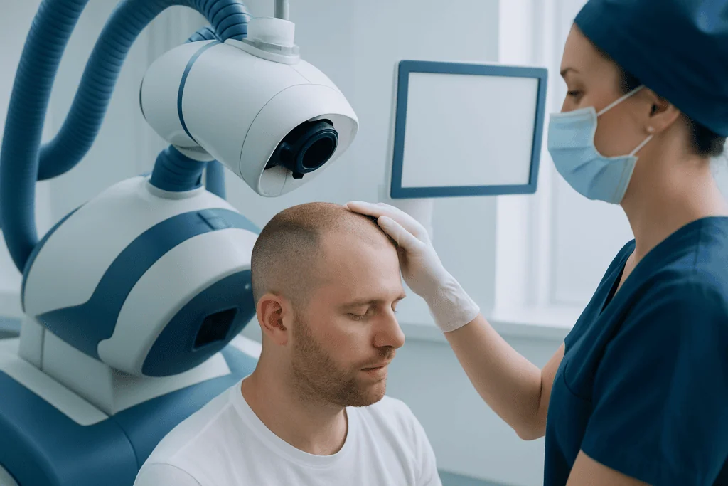 What is normal at 2 weeks — hair transplant after 2 weeks