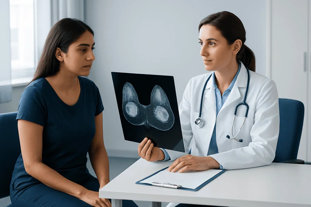 What is not normal and why it may need follow-up — breast mri