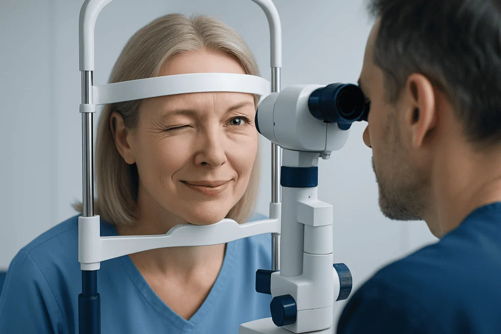 What it can feel like and the symptoms that matter — winking of left eye
