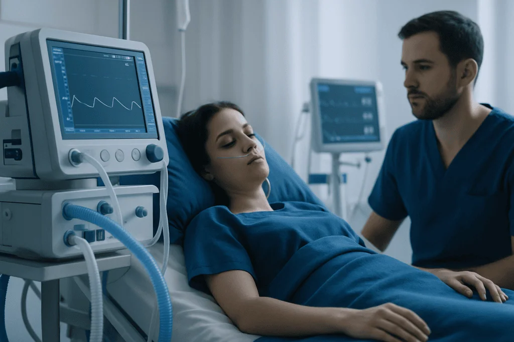 What it can look like — status epilepticus