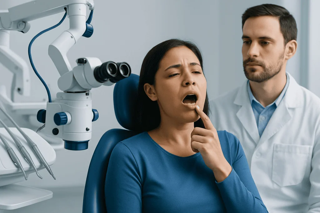 What Lupus Mouth Ulcers Feel and Look Like — lupus and ulcers in mouth