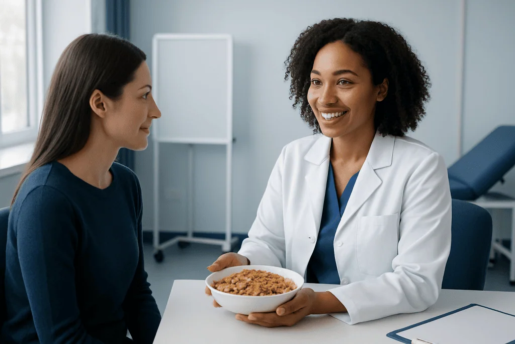 What makes a cereal a good high fiber choice? — high fiber cereal