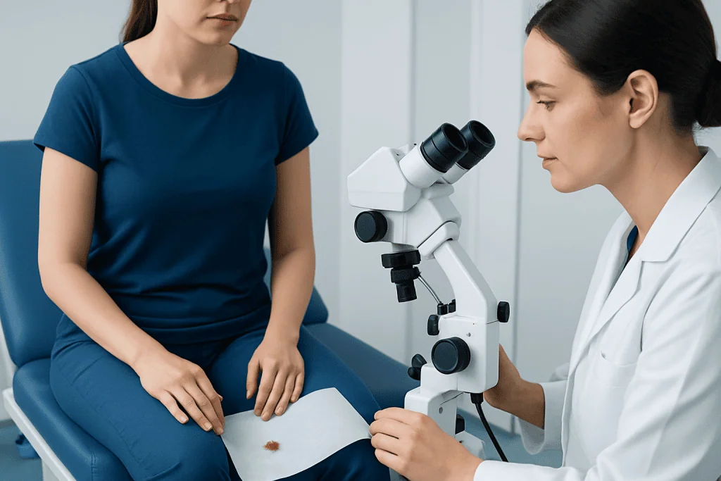 What Mild Spotting Looks Like — bleeding after pap smear