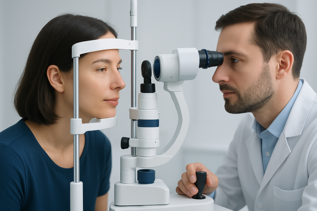 What normal discharge looks like — eye boogers