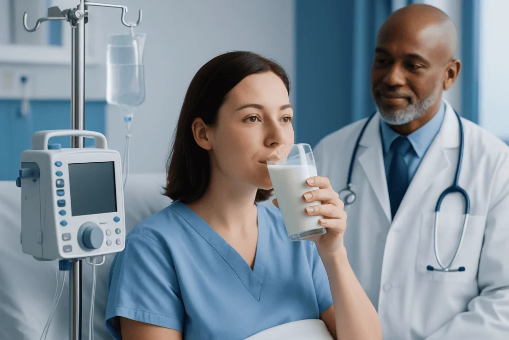 What Nutrients Are in a Glass of Milk? — glass of milk