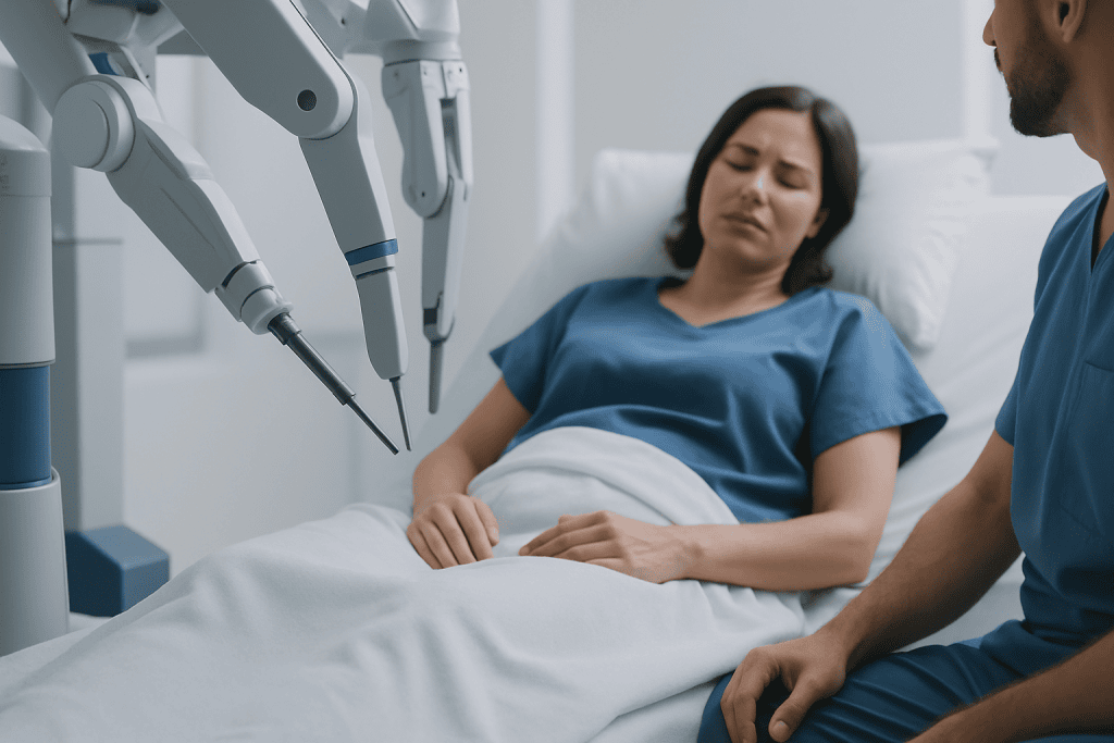 What Pain and Discomfort Are Usually Like — robotic surgery recovery