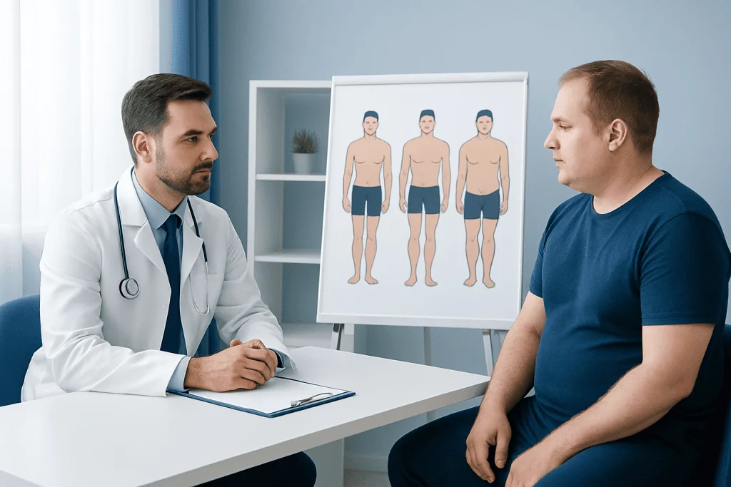 What shapes the male body: genetics, hormones, and lifestyle — male body types