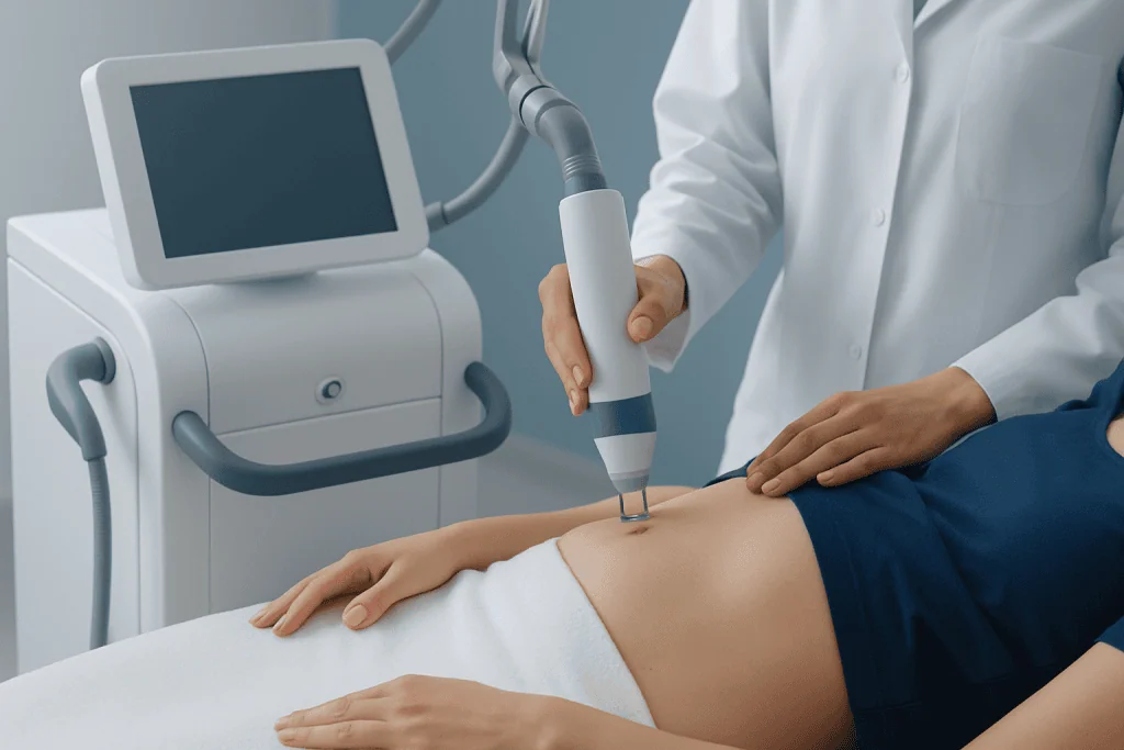 Laser treatment for stretch marks at Acibadem Hospitals Group.