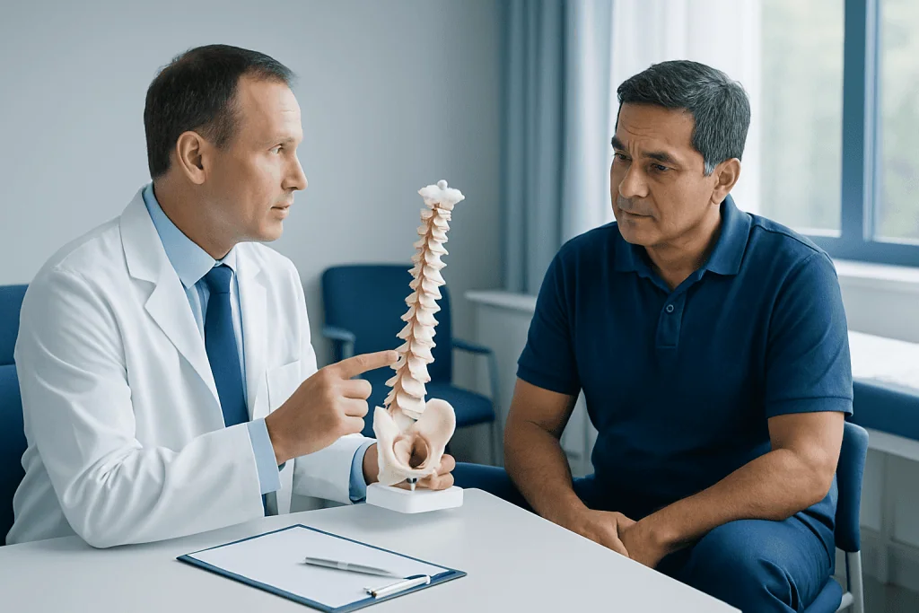 What symptoms and conditions it is used for — spinal cord stimulation
