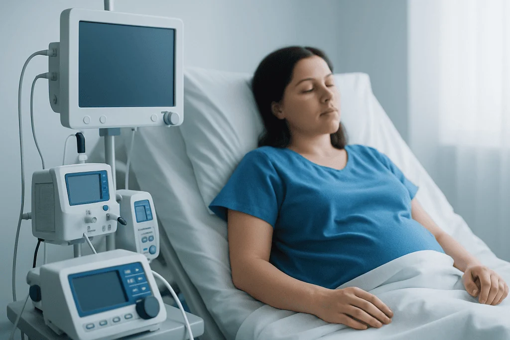 What symptoms are common during recovery — recovering from a cesarean