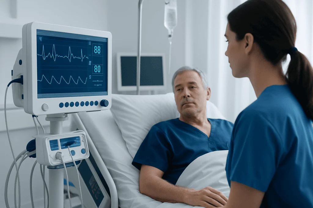 What symptoms can be linked to a stent or the condition behind it? — stint