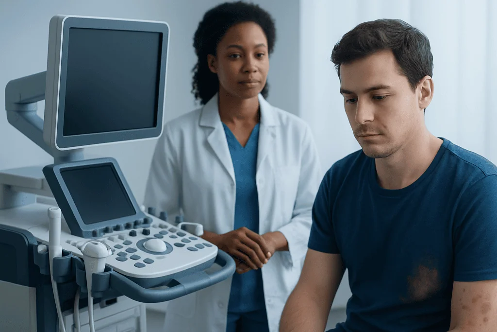 What symptoms can occur with an STI-related rash? — venereal disease skin rash