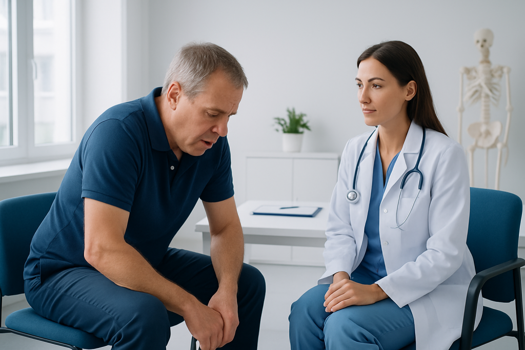 What symptoms may appear with tripod position — tripod position copd