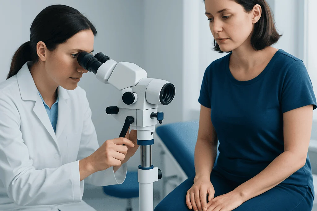 What the discharge and other symptoms can look like — yeast infection discharge