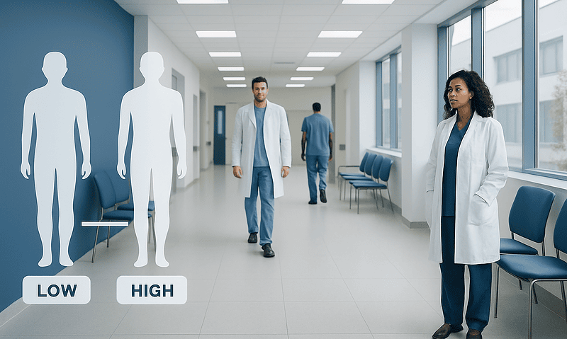 Phosphorus Blood Test: What Low and High Levels Mean — and What to Do Next 16 Medical professionals in a hospital corridor with blood test indicators.