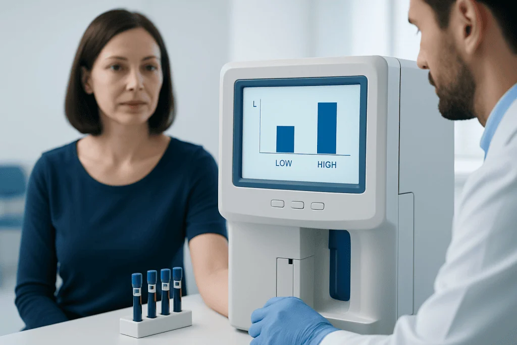 What the sodium blood test measures — sodium low high levels