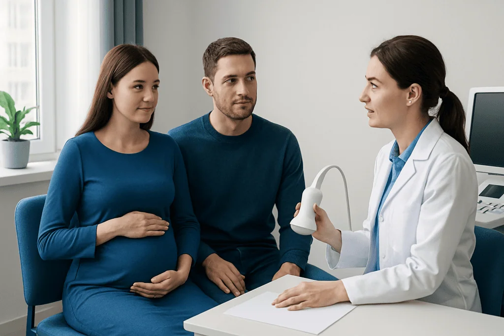 What to expect during the appointment — 8 week ultrasound