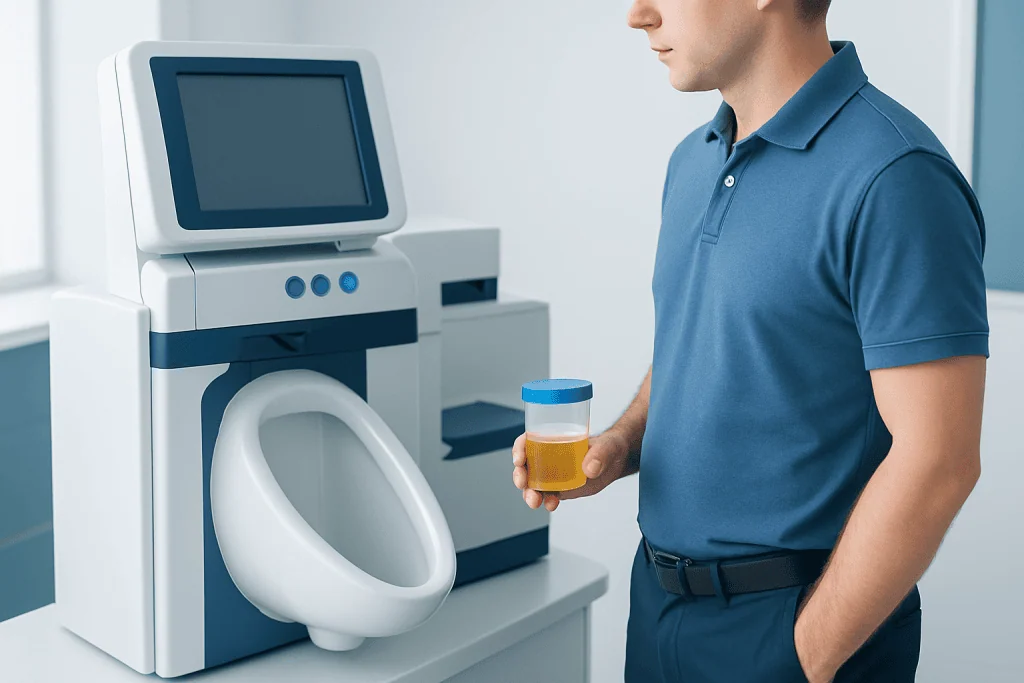 What unusual urine can look like — urine in pee male