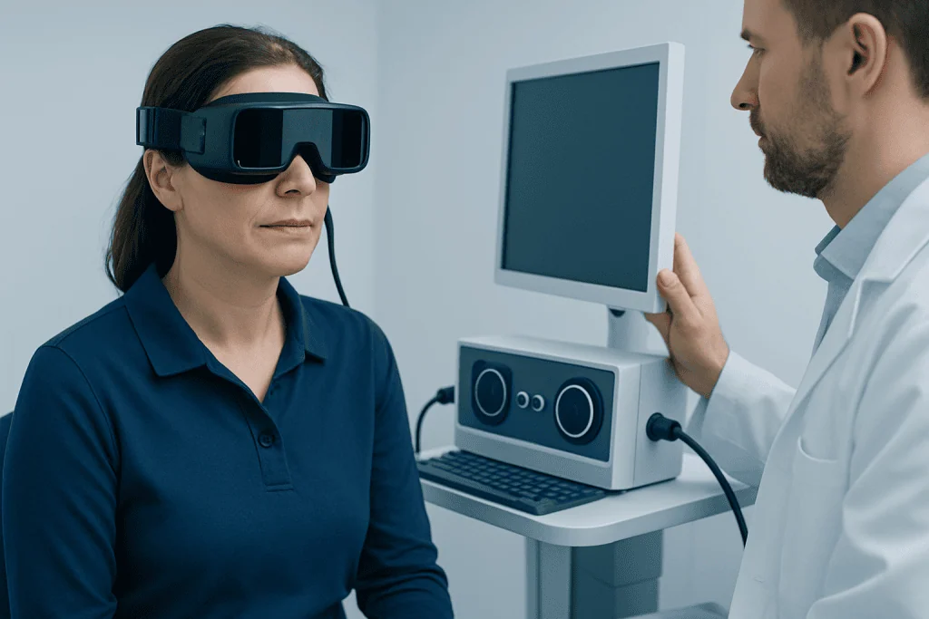What VNG, vHIT, and balance exams are designed to show — neuro-otology tests for dizziness
