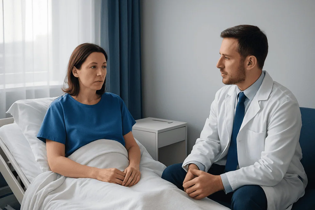 What you may feel physically and emotionally — recovery room after a procedure in Turkey