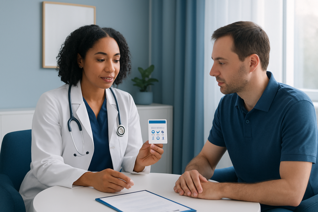 When a blood type result matters most — at home blood type test