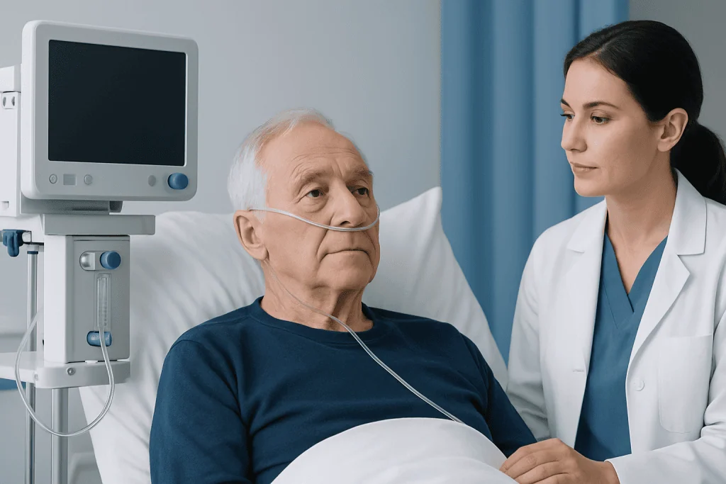 When a nasal cannula may be used — nasal cannula