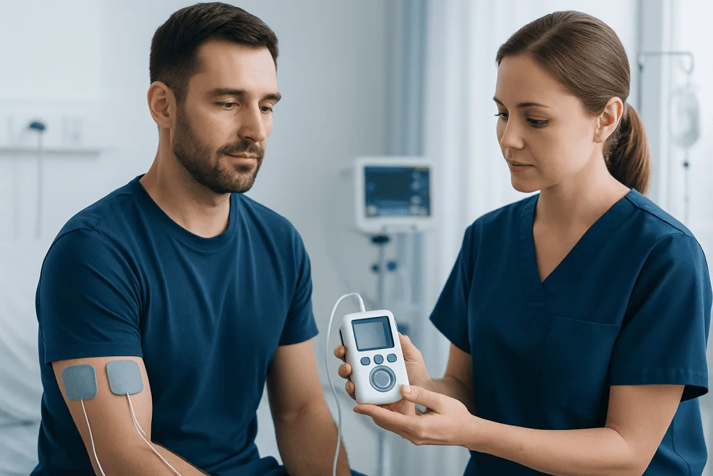 When a TENS unit may be used — tens unit