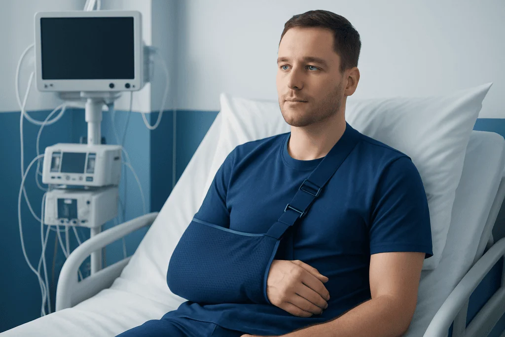 When an Arm Sling May Be Used — arm sling