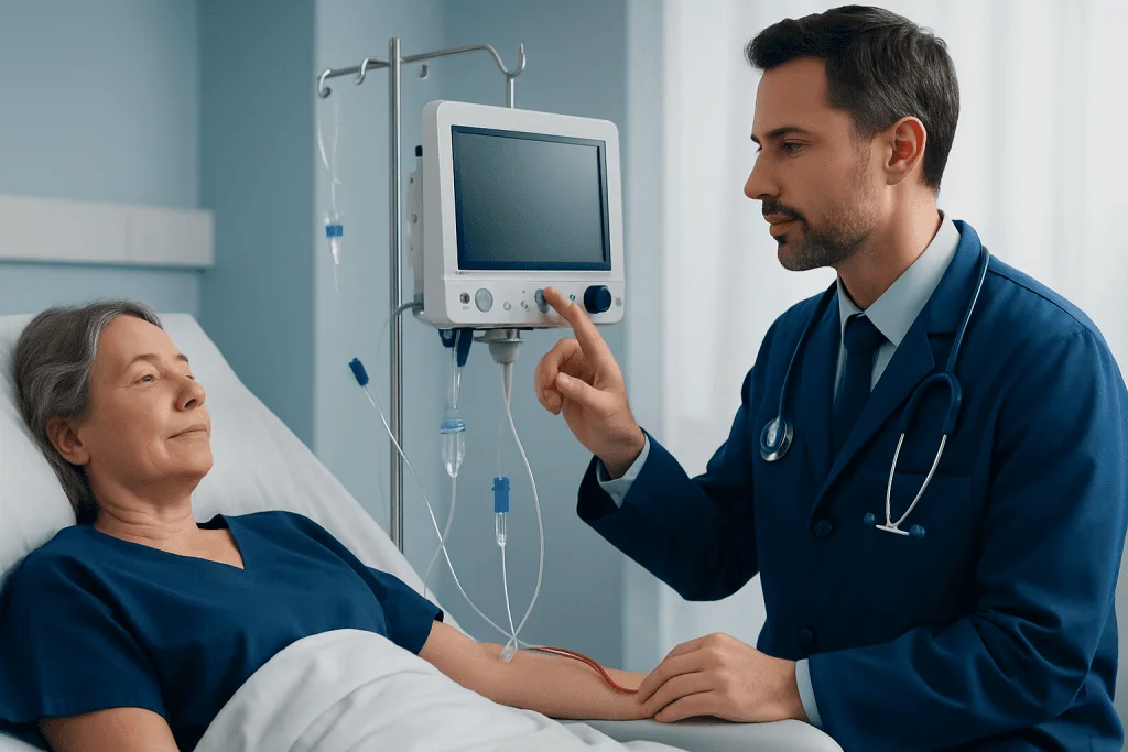 When doctors may recommend an arterial line — arterial line