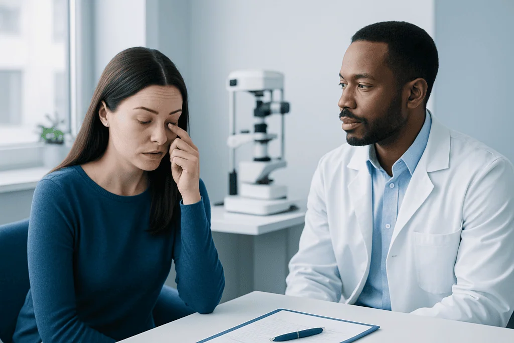 When eye boogers may signal a problem — eye boogers