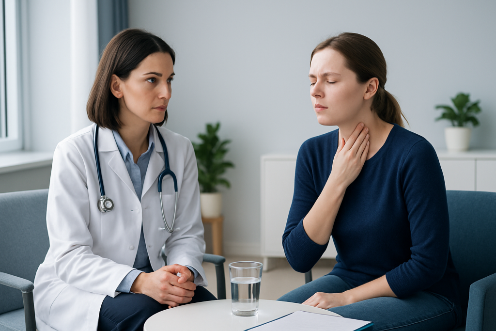 When Ice Water May Not Feel Helpful — sore throat ice water