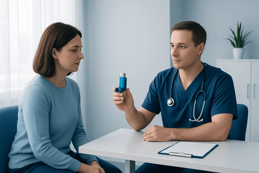 When inhalers are prescribed — inhaler