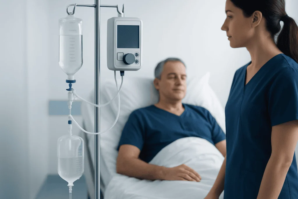 When it may be recommended — continuous bladder irrigation