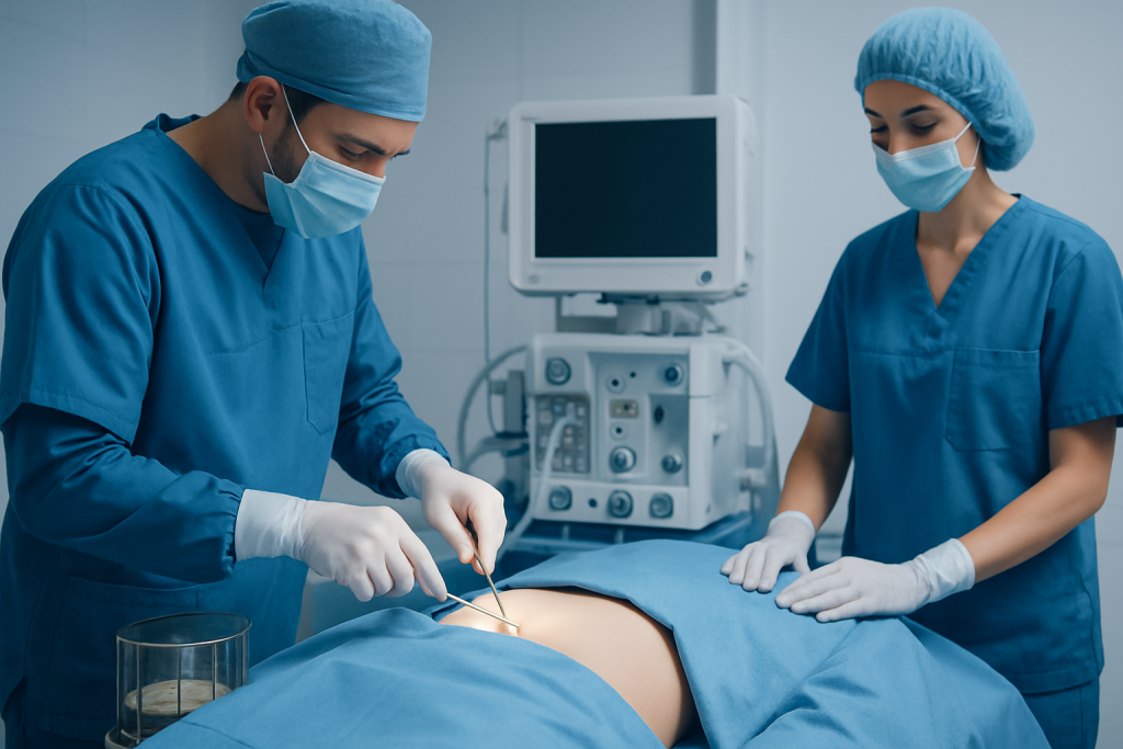 When laparotomy may be recommended — laparotomy