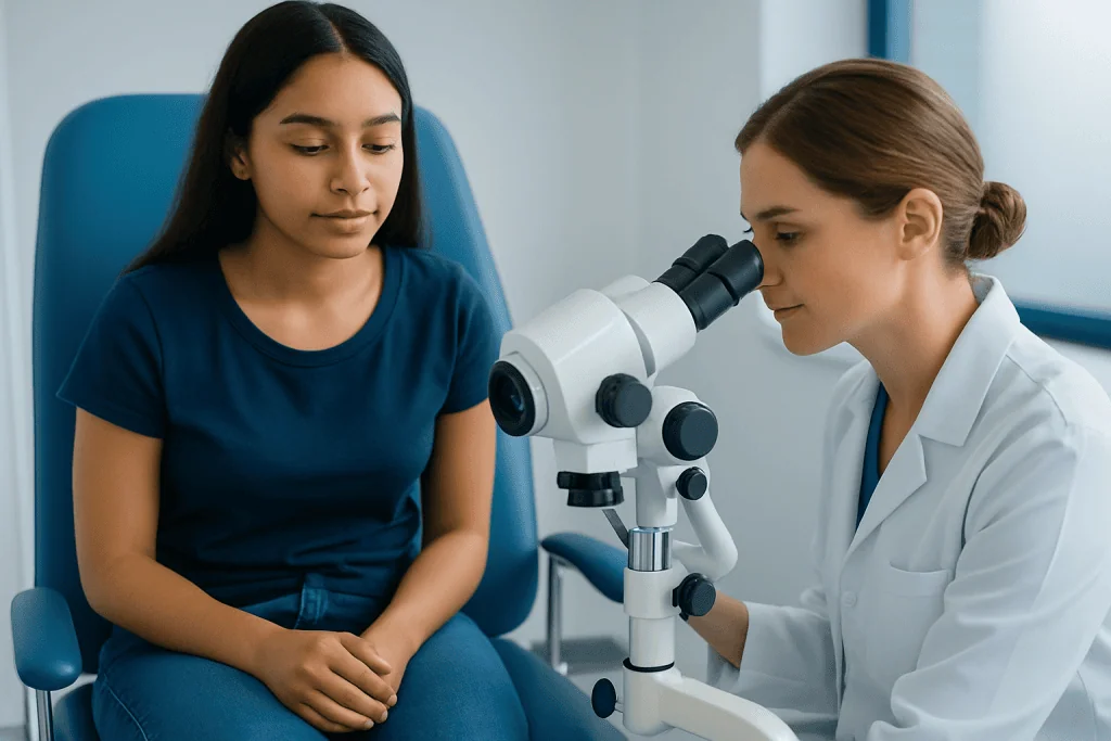 First Gynecology Visit: What Teens and Young Adults Can Expect 2 When teens and young adults may need their first visit — first gynecology visit