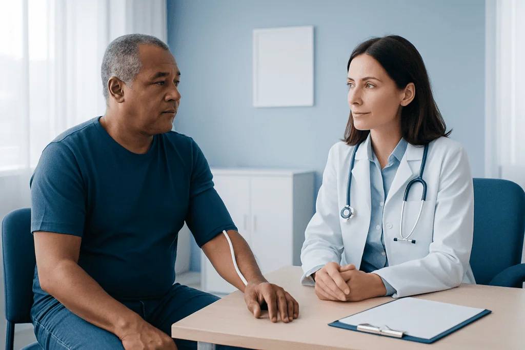 When to seek medical care — what to do for high blood pressure
