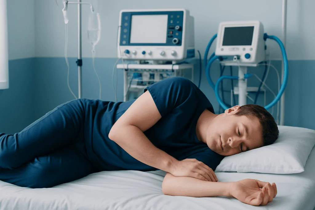 When to use the recovery position — recovery position