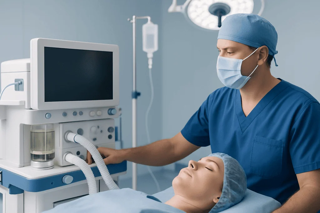 Where anesthesiologists work and when patients may meet one — anesthesiologist