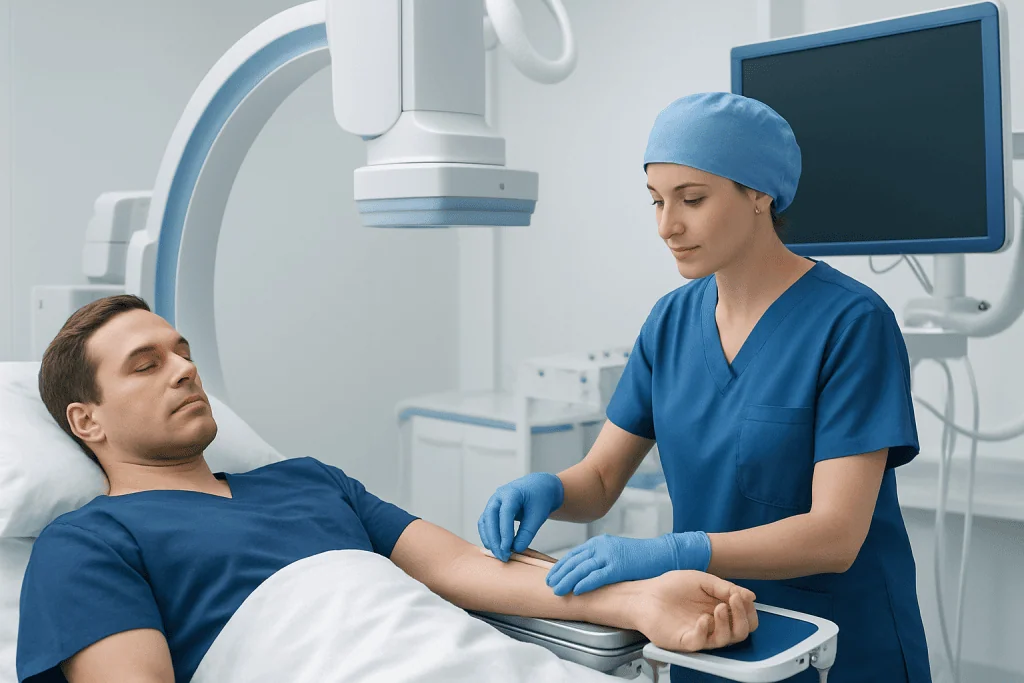 Where it is located and how it works — radial artery