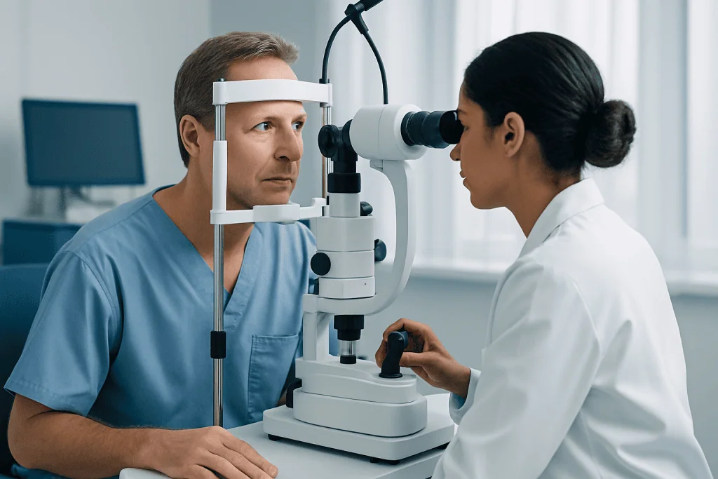 Where the term is commonly used — dilated