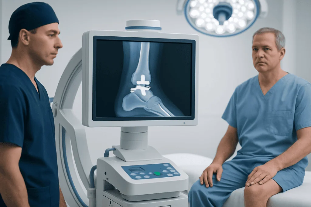 Who may be a candidate for ankle replacement surgery — ankle replacement surgery